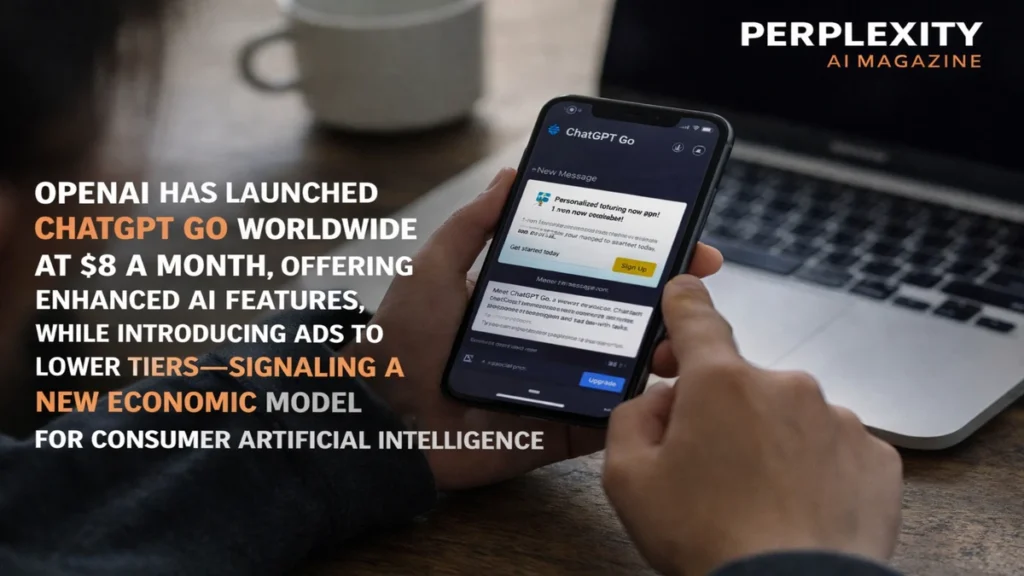ChatGPT Go Launches With Ads and Eight Dollar Price