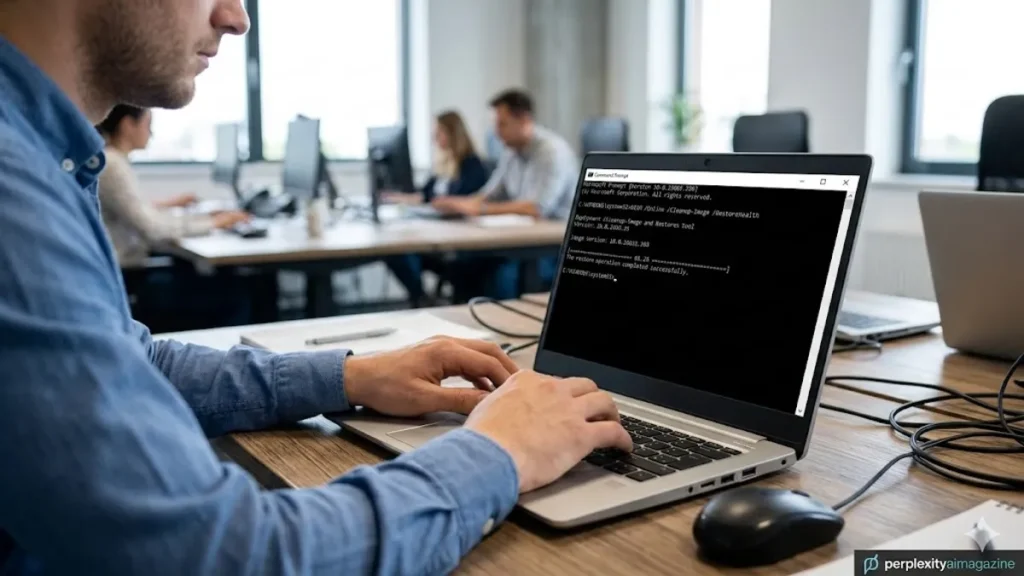 DISM /Online /Cleanup-Image /RestoreHealth