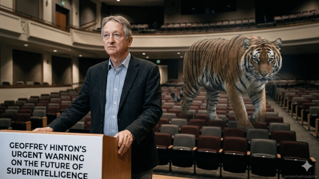 The Tiger in the Room: Geoffrey Hinton’s Urgent Warning on the Future of Superintelligence