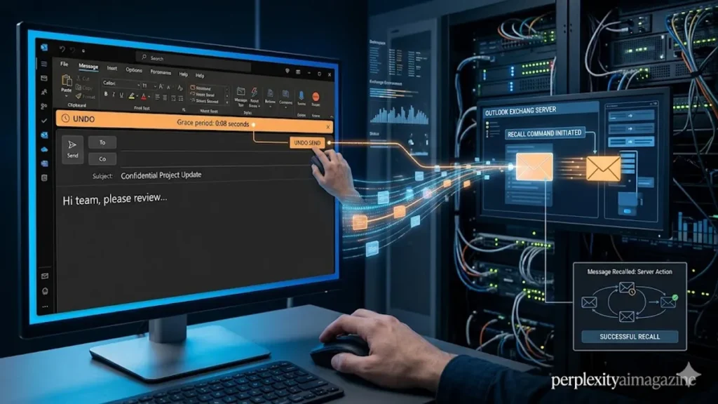 how to unsend an email in outlook