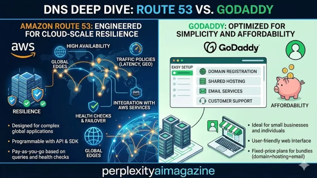 Route 53 vs GoDaddy