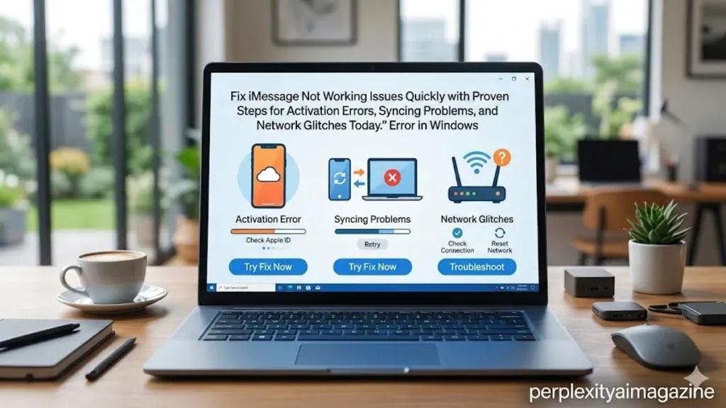iMessage Not Working