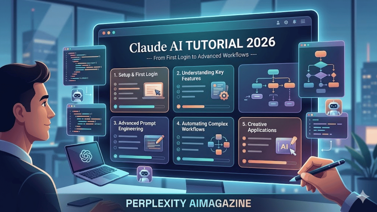 Claude AI Tutorial 2026 — From First Login to Advanced Workflows ...