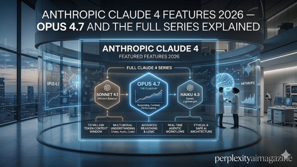 Anthropic Claude 4 Features 2026 — Opus 4.7 and the Full Series Explained