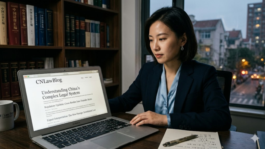 CNLawBlog: Understanding China’s Legal System