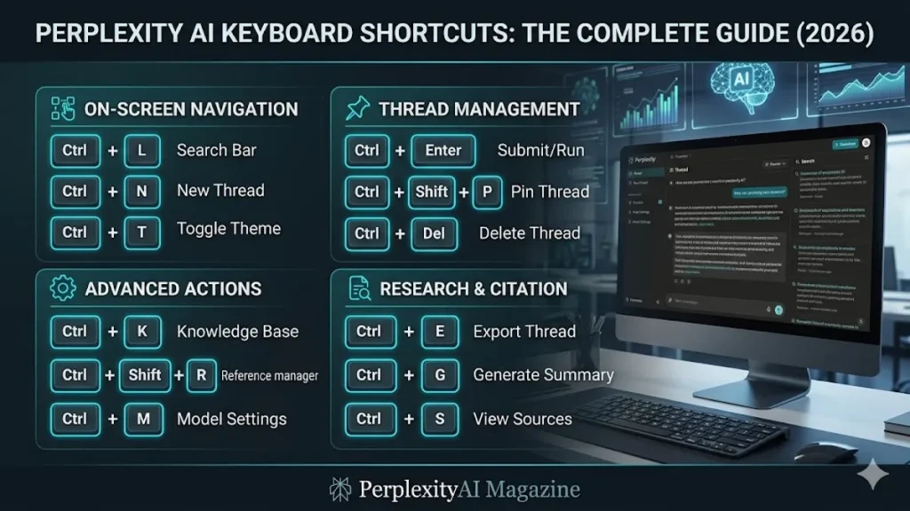 Perplexity AI Keyboard Shortcuts