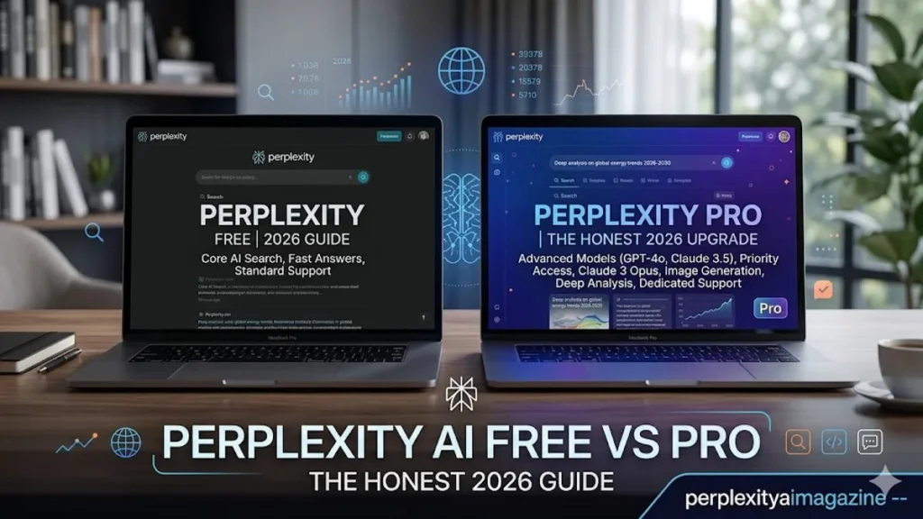 Perplexity AI pro vs free