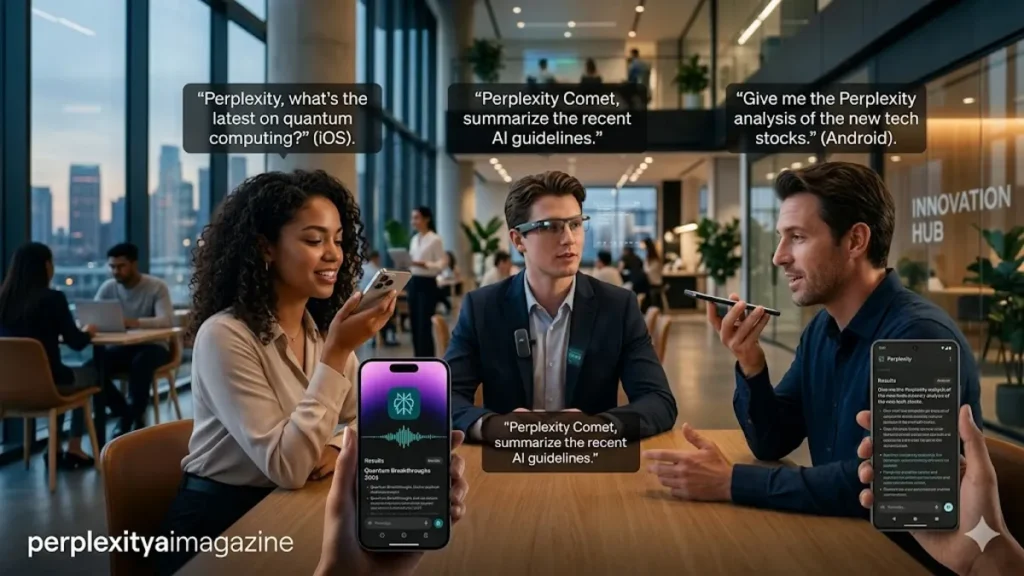 Perplexity AI Voice Search