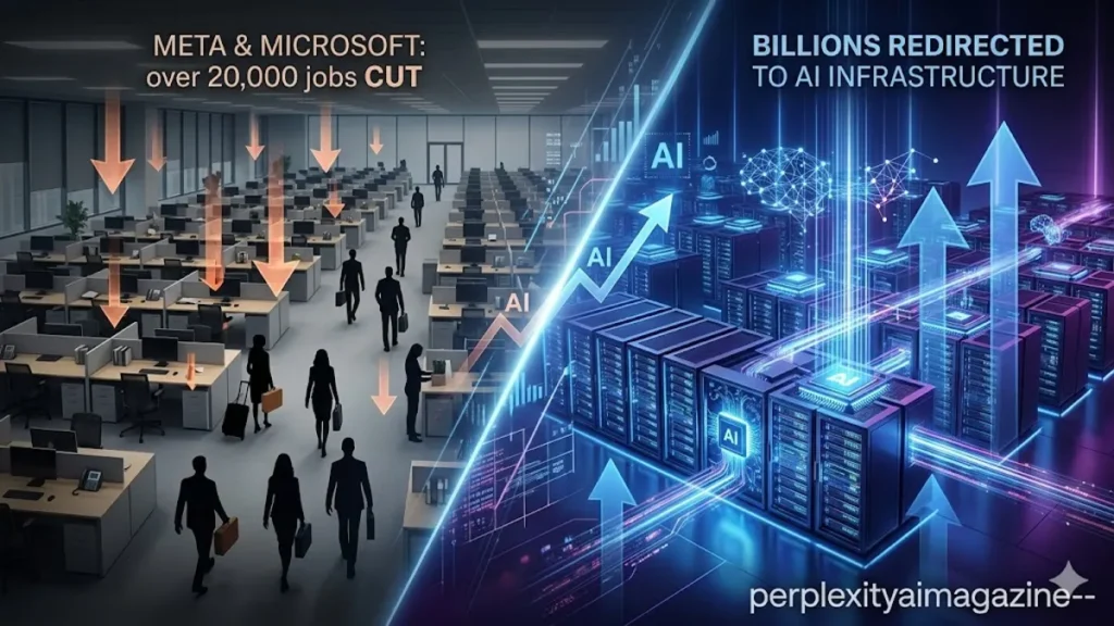 Meta Microsoft AI layoffs
