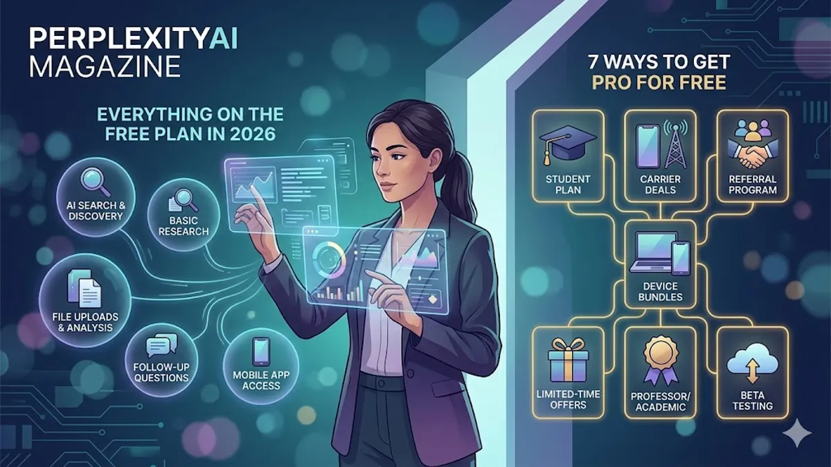 How to Use Perplexity AI for Free (2026): Free Plan Guide + Ways to Get ...
