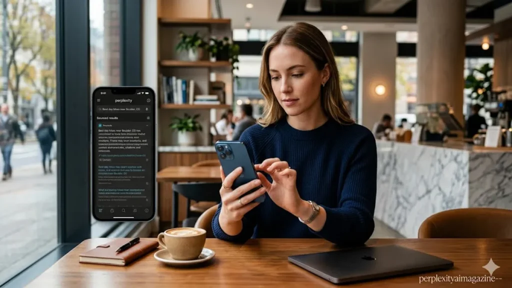 how to use perplexity ai on iphone