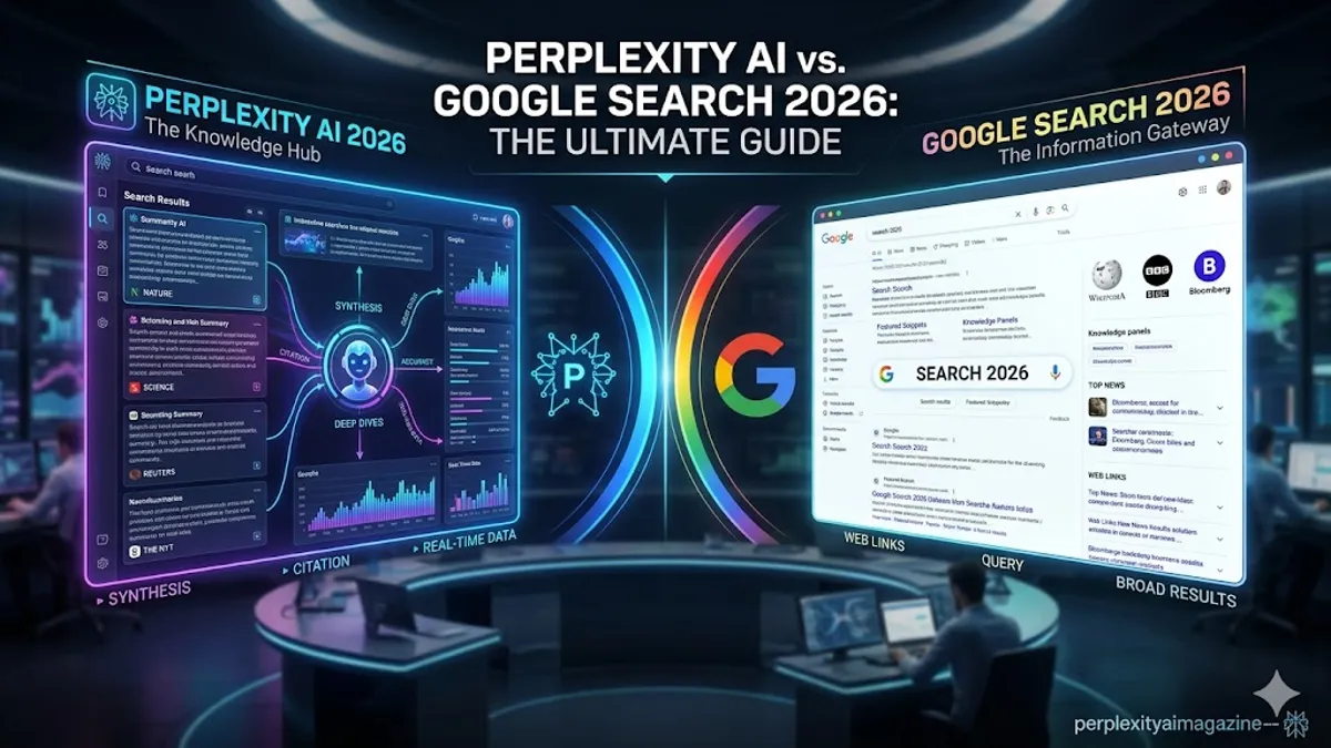 Perplexity AI vs Google Search 2026: The Ultimate Guide ...