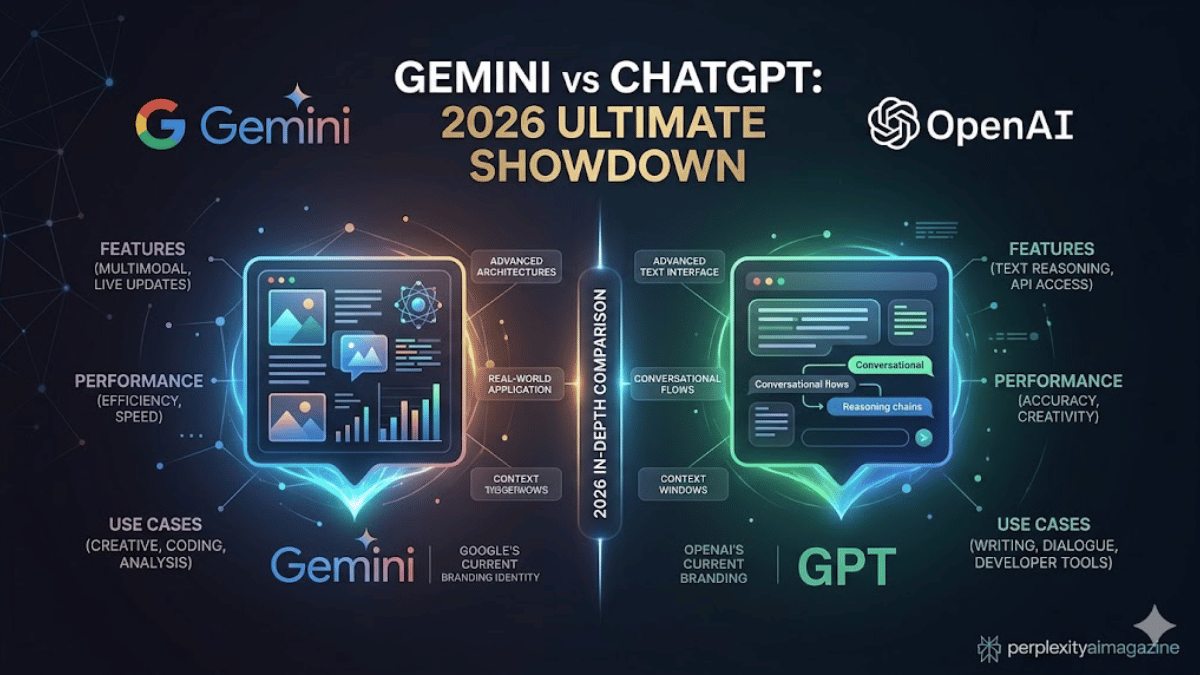 Gemini vs ChatGPT 2026: A Complete In-Depth Comparison of Features ...