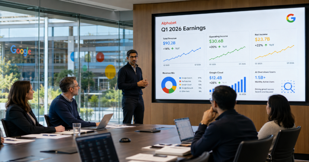 Alphabet Google Q1 2026 earnings