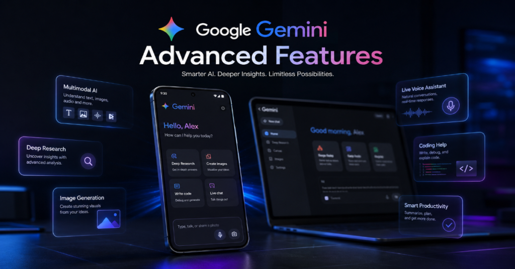 Google Gemini Advanced Features