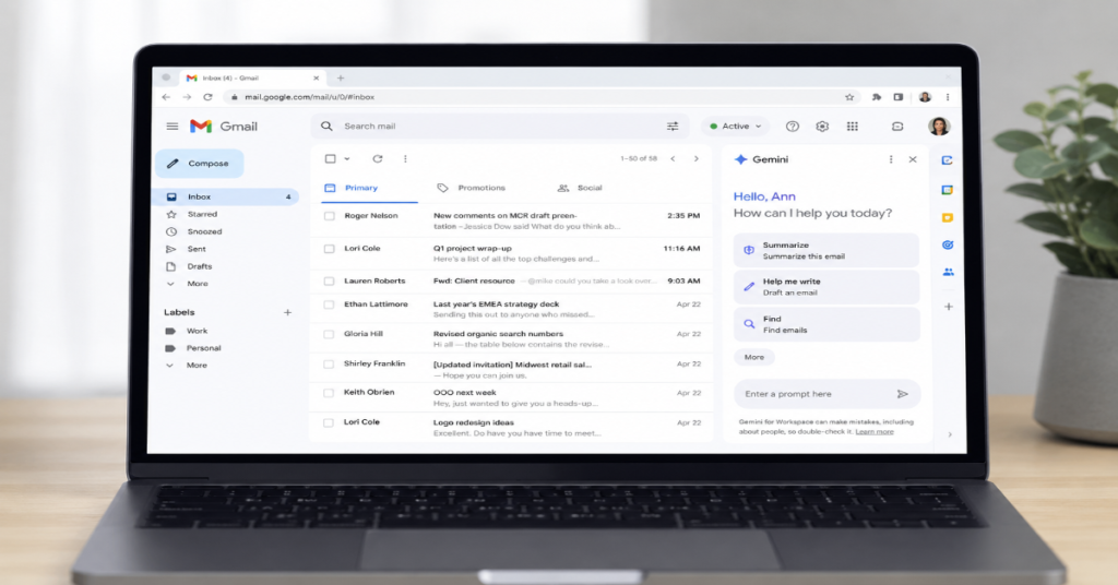 How to Use Gemini in Gmail