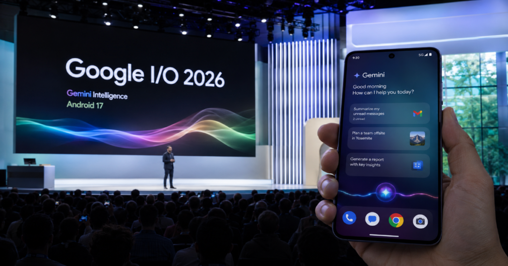Google IO 2026 Gemini Intelligence Android 17