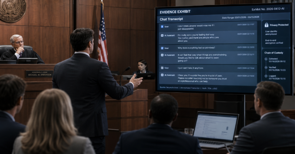 AI Chatbot Conversations Court Evidence 2026