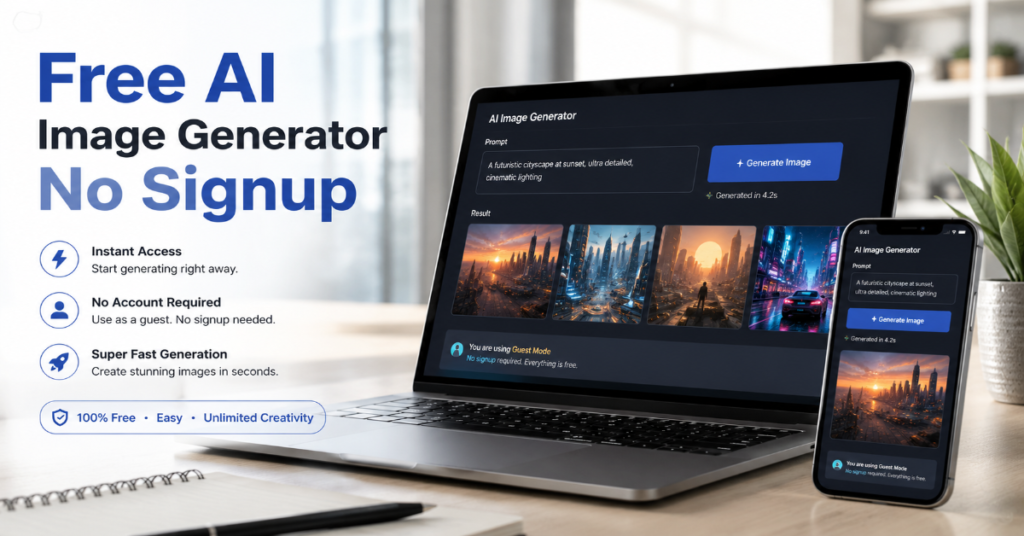 Free AI Image Generator No Signup