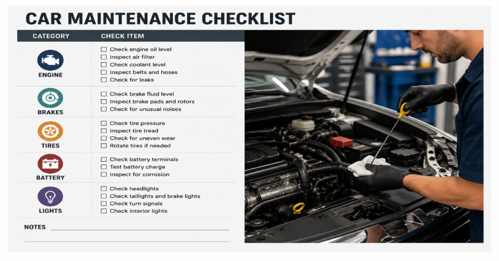 Car Maintenance Checklist
