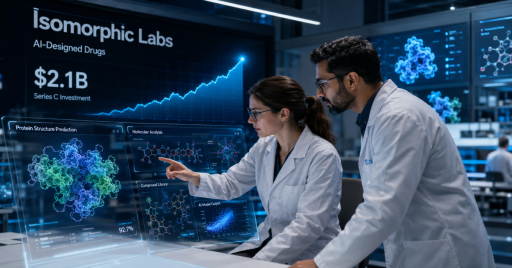 Isomorphic Labs Funding 2026 DeepMind AlphaFold
