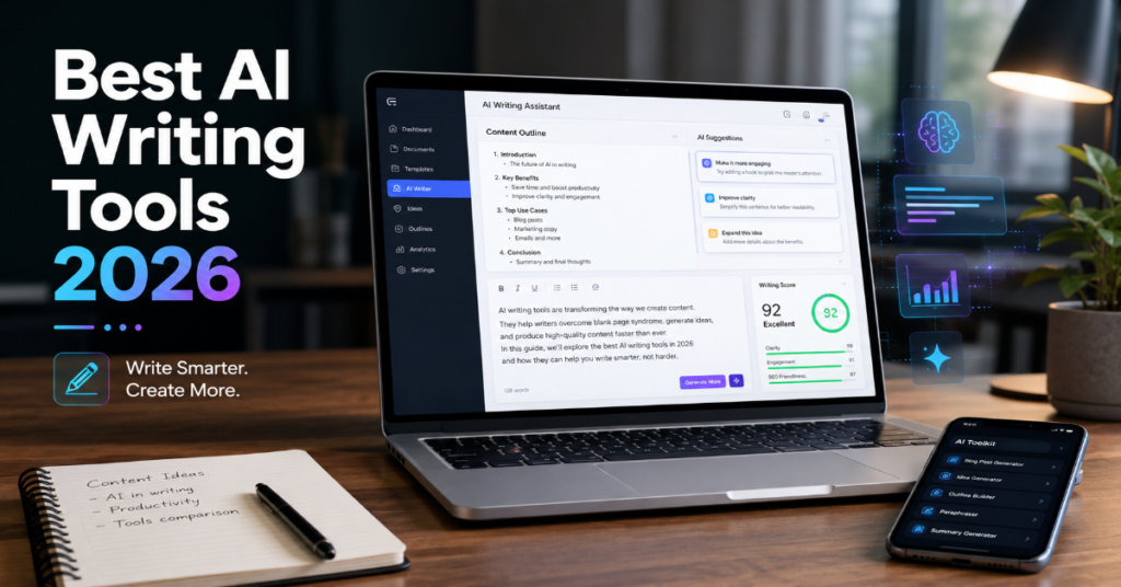Best AI Writing Tools 2026