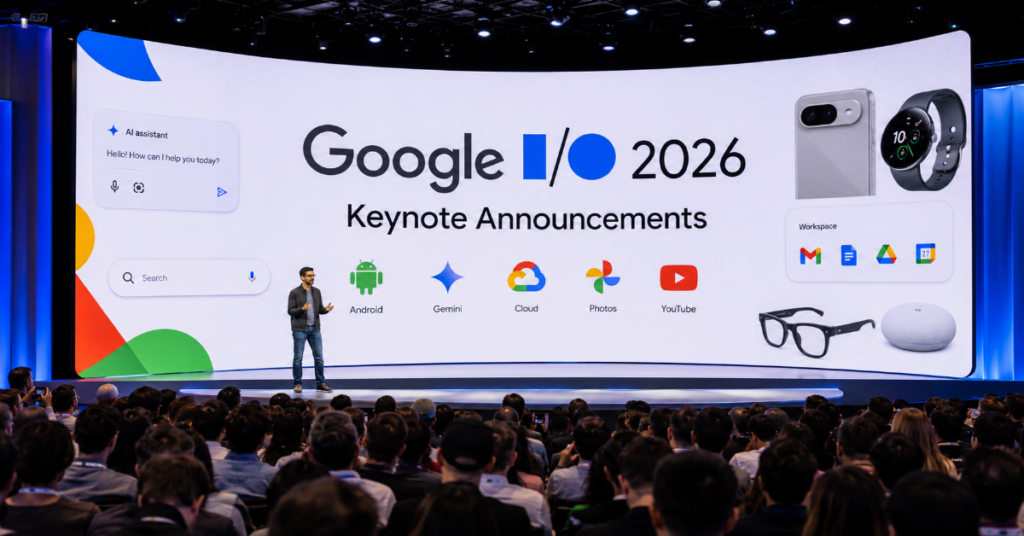 Google IO 2026 Keynote Announcements