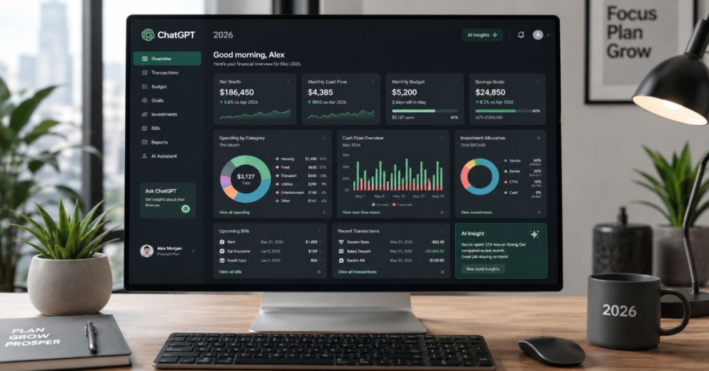ChatGPT Personal Finance Dashboard 2026