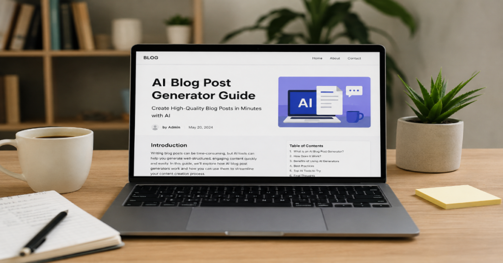 AI Blog Post Generator Guide