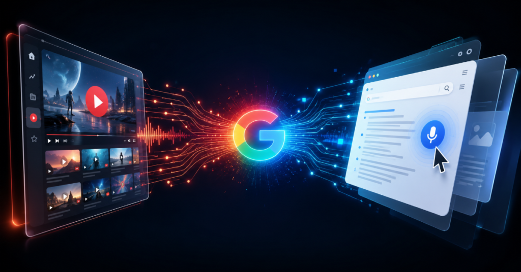 Google Search AI upgrade Universal Cart Ask YouTube 2026