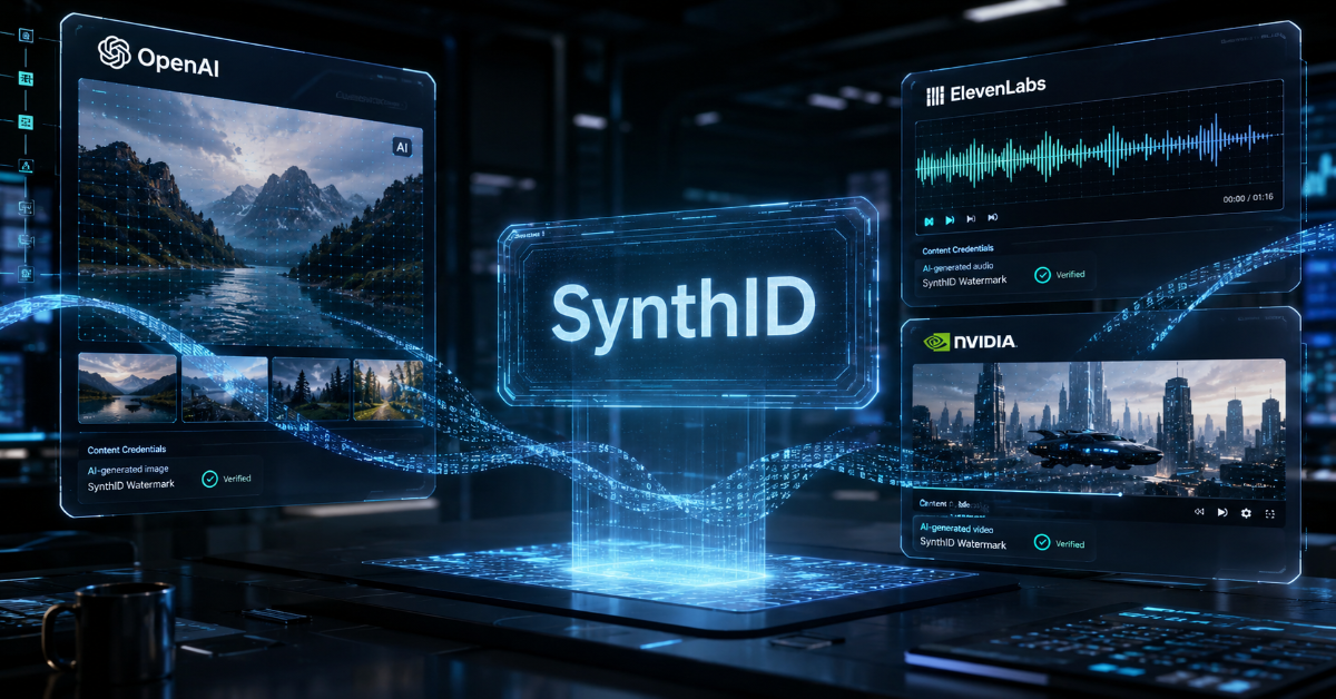 SynthID 2026: OpenAI ElevenLabs Nvidia Adopt AI Watermark