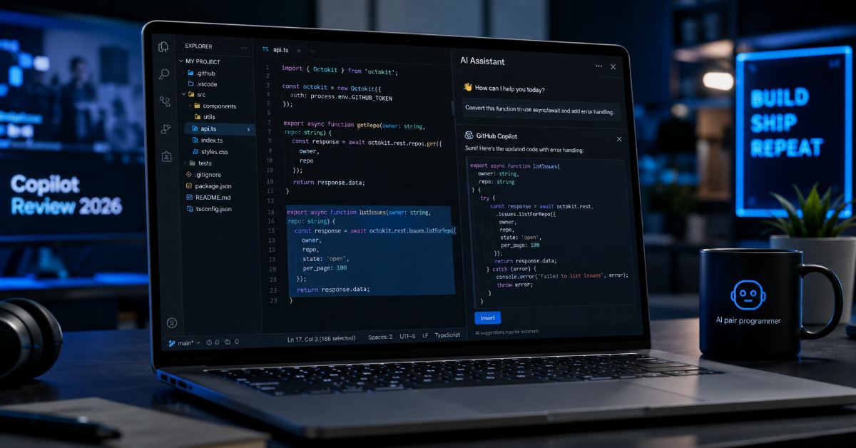 GitHub Copilot Review 2026: Features, Cost, Verdict