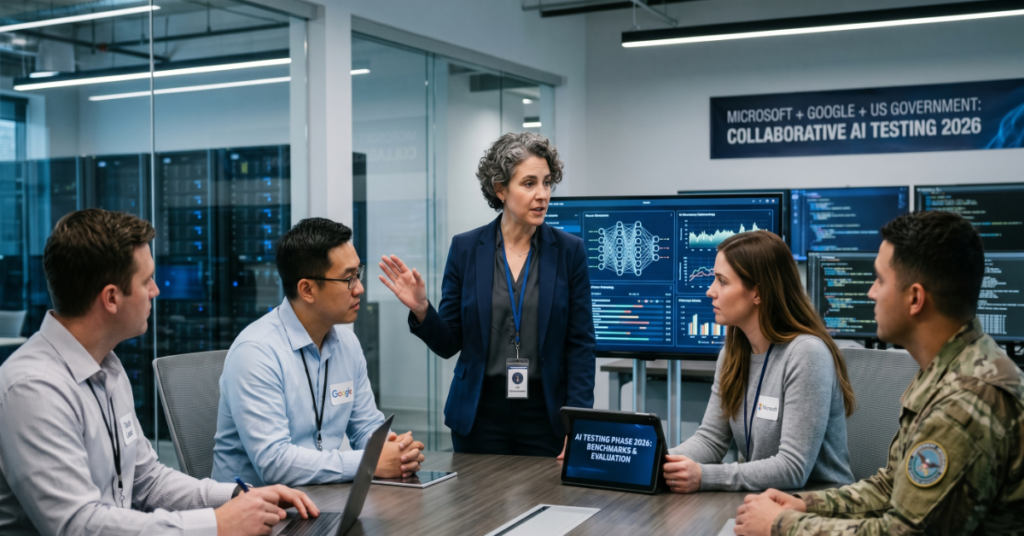 Microsoft Google government AI testing 2026