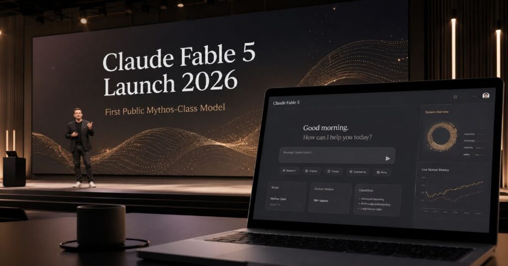 Anthropic Releases Claude Fable 5 — The First Publicly Available Mythos-Class Model, Free Until June 22 with Built-In Safety Guardrails
