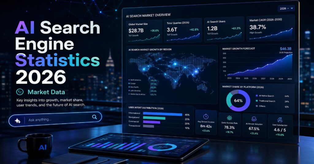 AI Search Engine Statistics 2026: What the Data Actually Shows