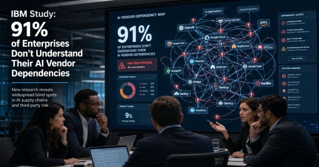 IBM Study: 91% of Enterprises Don’t Understand Their AI Vendor Dependencies