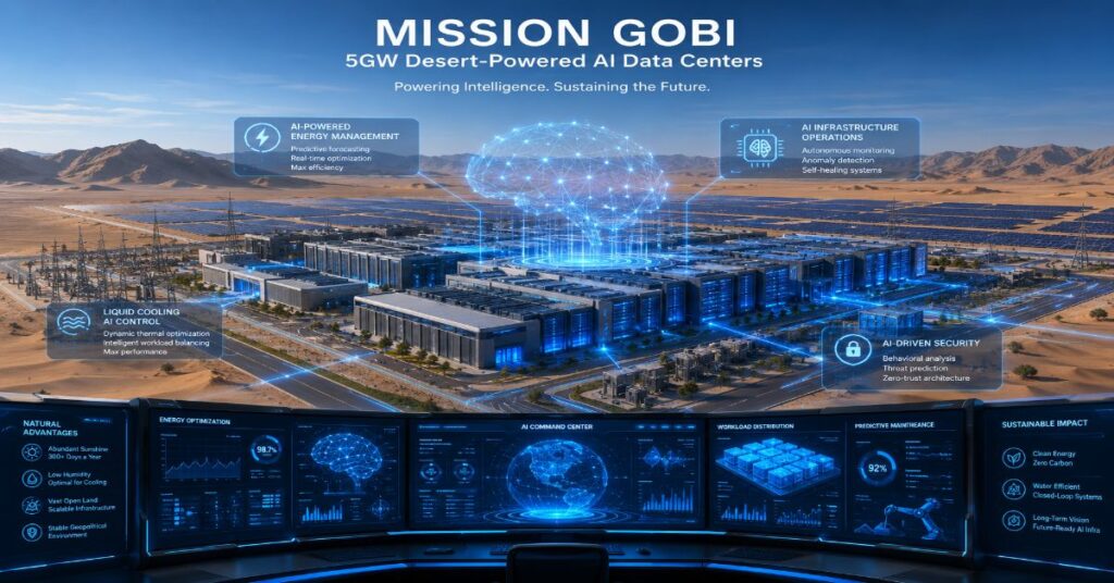 Envision Launches ‘Mission Gobi’: A 5GW Bet on Desert-Powered AI Data Centers