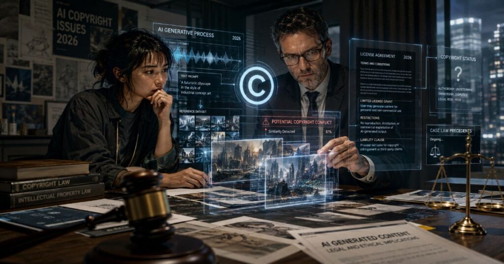 AI Copyright Issues 2026: Three Legal Fault Lines