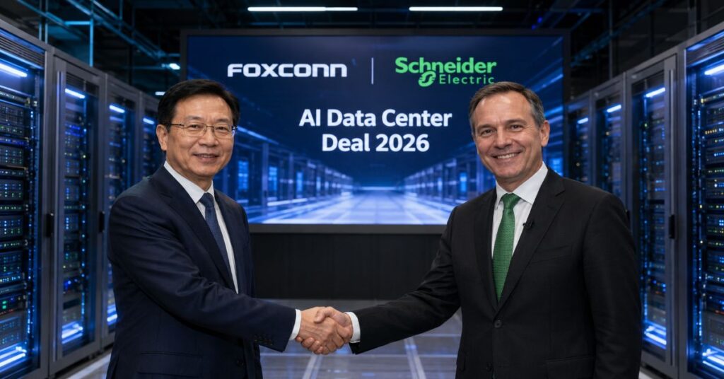 Foxconn and Schneider Electric Partner to Mass-Produce AI Data Center Hardware