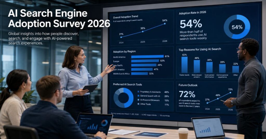 AI Search Engine Adoption Survey 2026: Trust Breaks