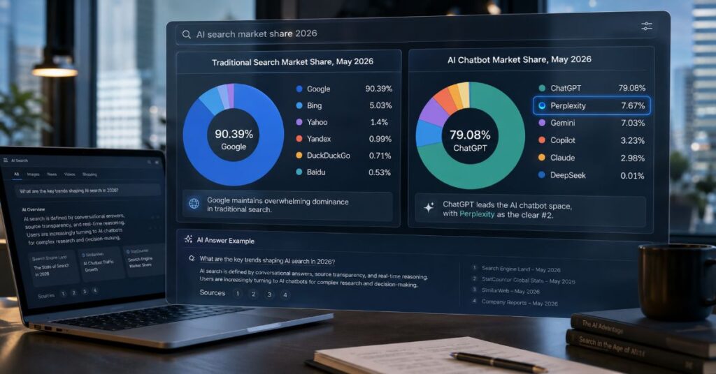 AI Search Engine Market Share Data: 2026 Reality Check
