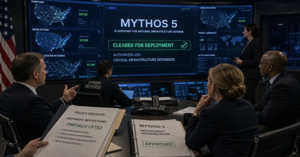US Government Partially Lifts Anthropic Restrictions — Mythos 5 Cleared for Critical Infrastructure Defenders