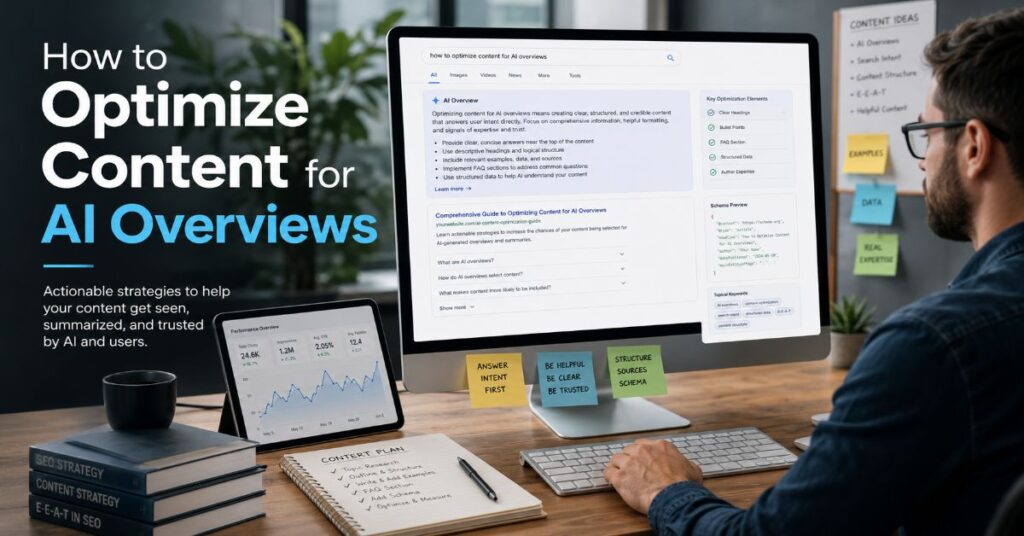 How to Optimize Content for AI Overviews in 2026