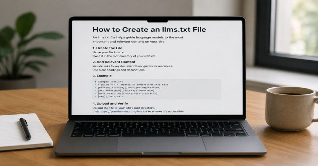 How to Create an llms.txt File in 2026