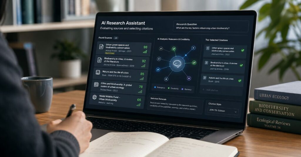 How AI Chooses Sources to Cite Without Gaming Search
