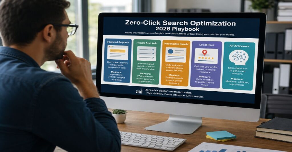 Zero-Click Search Optimization: 2026 Playbook