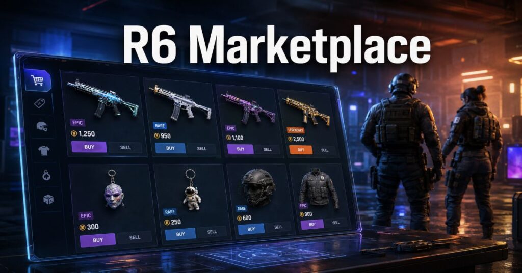 R6 Marketplace Guide: Buy and Sell Siege Items