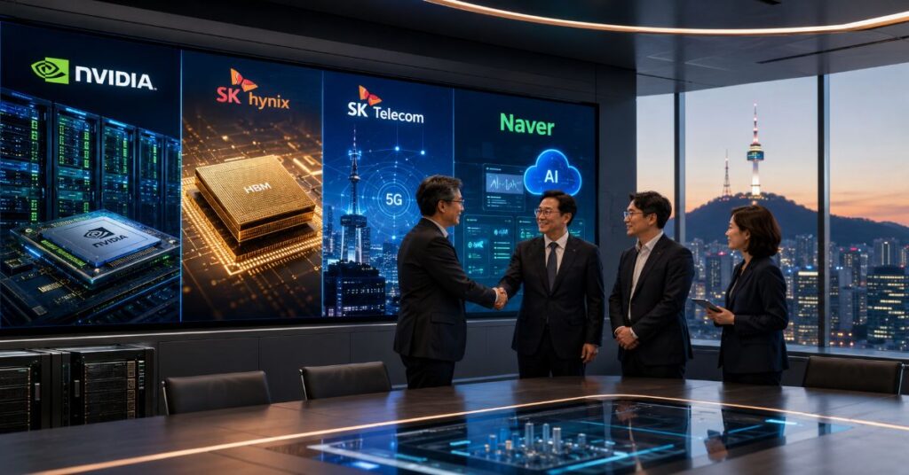NVIDIA Signs Sweeping AI Deals in South Korea — SK Hynix Becomes Largest Memory Partner, SK Telecom Builds Gigawatt-Scale AI Cloud