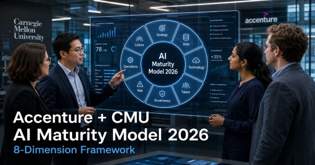 Accenture and Carnegie Mellon Launch AI Adoption Maturity Model — 86% of C-Suites Raised AI Budgets But 95% Are Seeing No Returns Yet