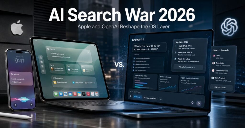 The Battle for the OS Layer: How Apple’s Siri AI and OpenAI’s IPO Together Redefine the AI Search War